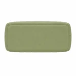 Bagica Women's Leather Top Handle Handbag with Shoulder Strap - Sage Green - Image 4